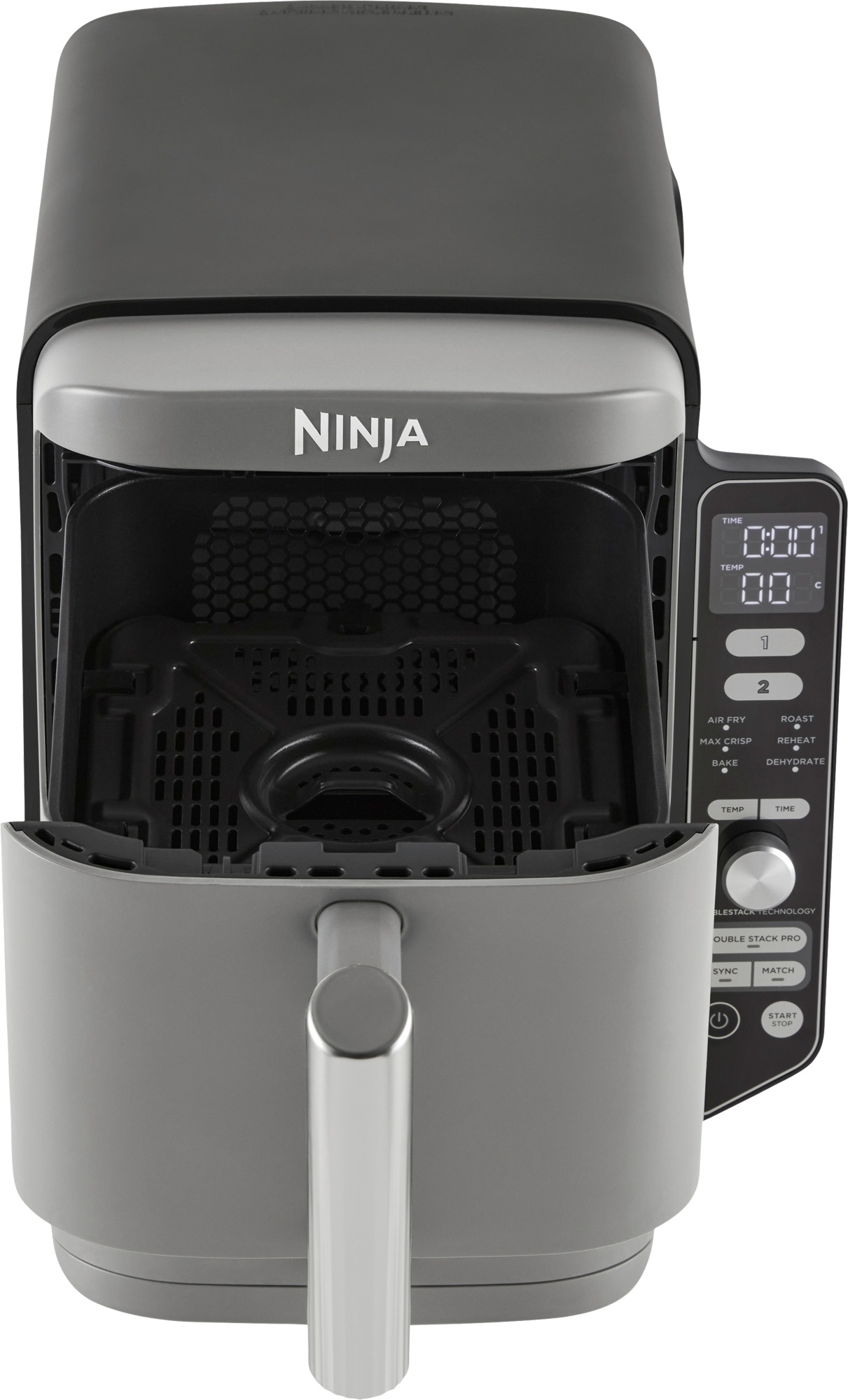 Ninja Double Stack Heißluftfritteuse XL 2 Ebenen 9,5 Liter