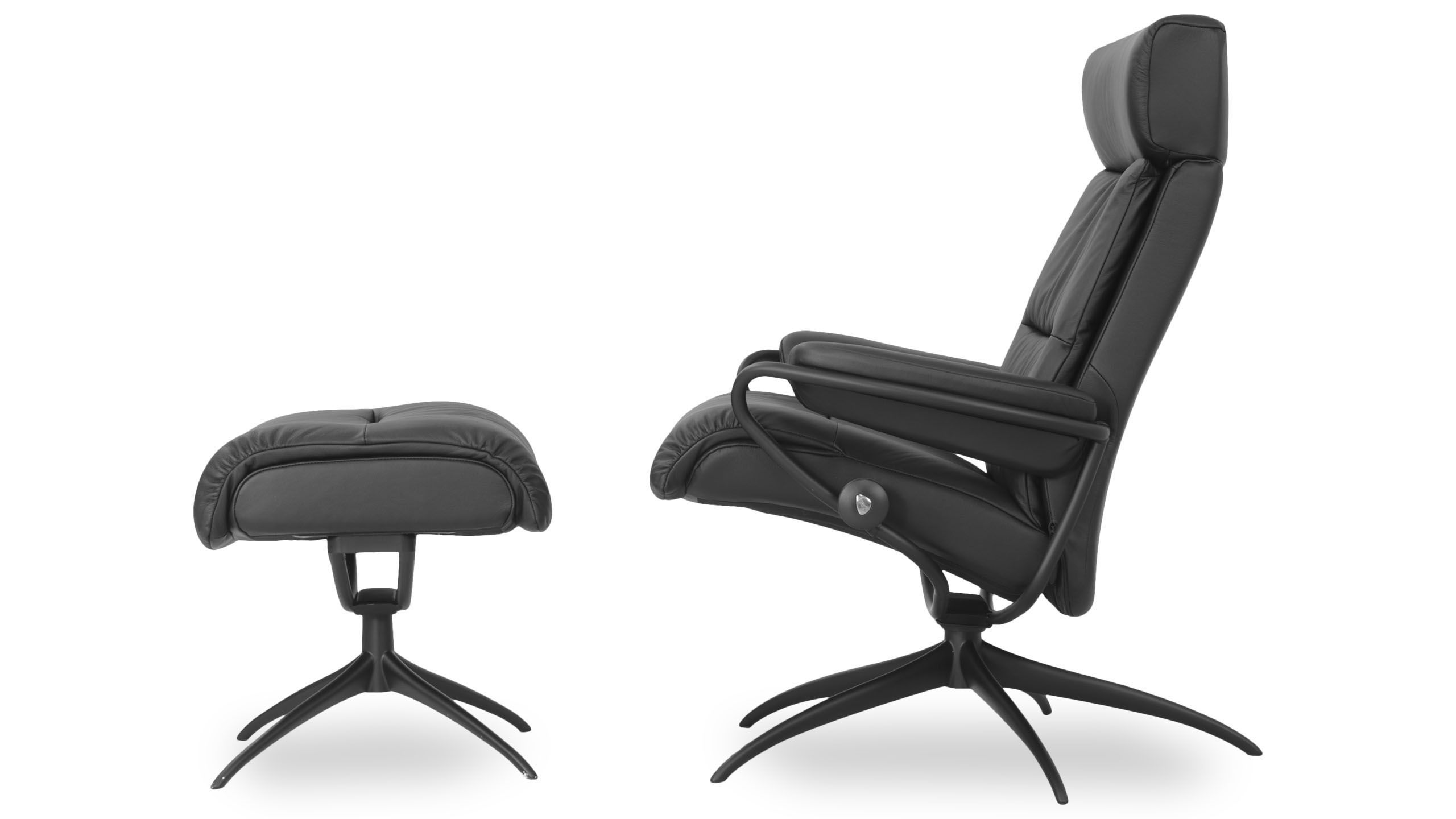 Relaxfauteuil Tokyo LowBack met hoofdsteun  | StresslessB80 x D76 x H99 cm