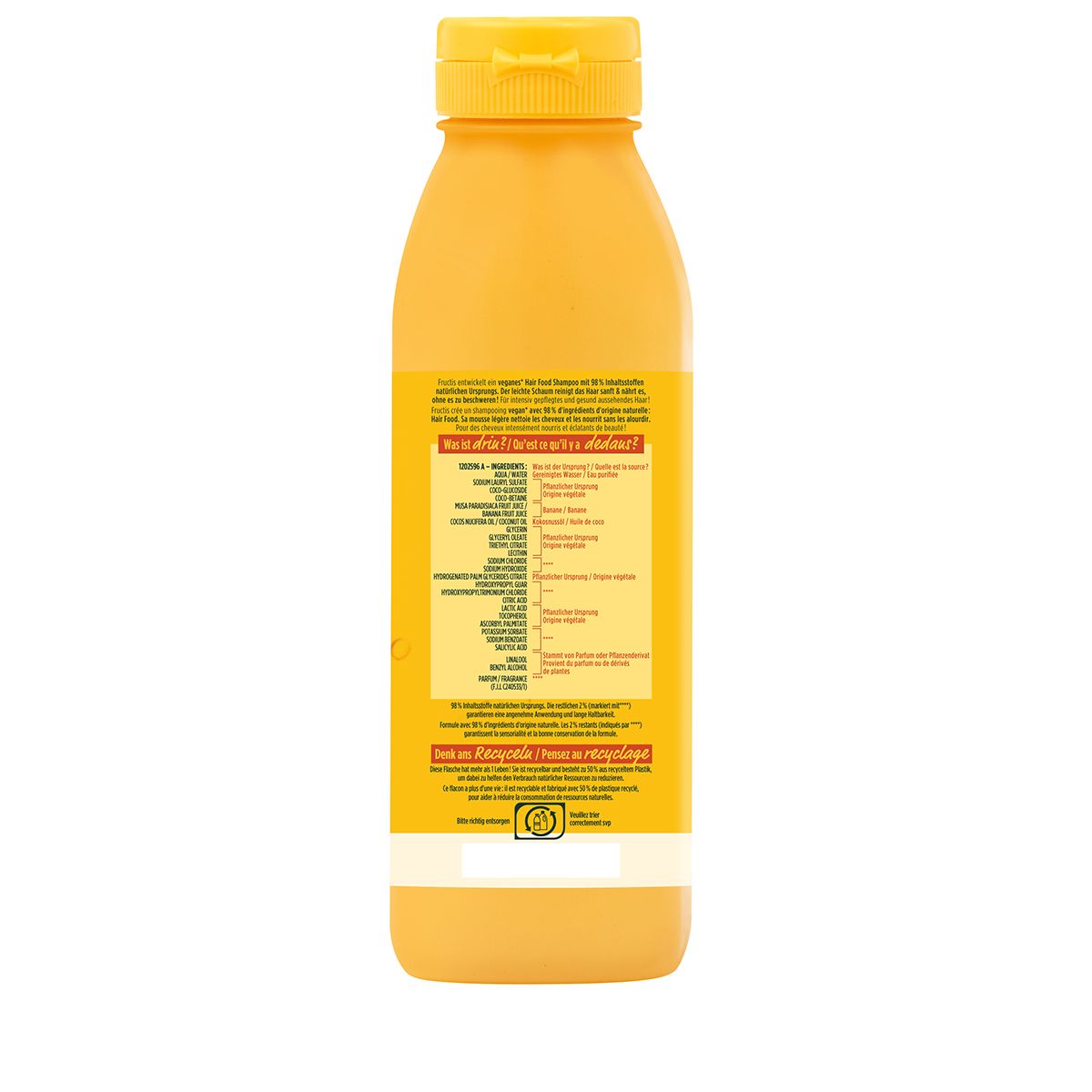 FRUCTIS Hair Food Shampoo Banana Fl 350 ml