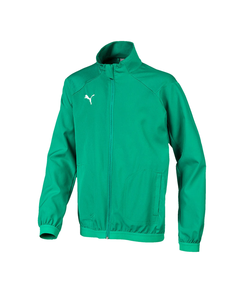 PUMA LIGA Sideline Jacke Jacket Kids Grün F05