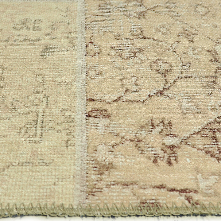 Patchwork vloerkleed - Nadine  Geel/Meerkleurig