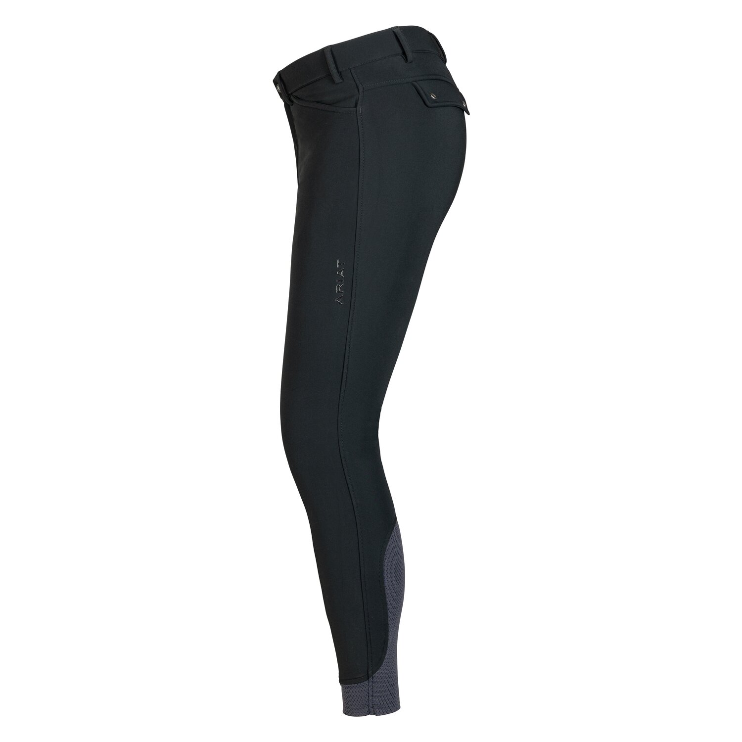 ARIAT Kniebesatz-Reithose Tri Factor Frost  - black