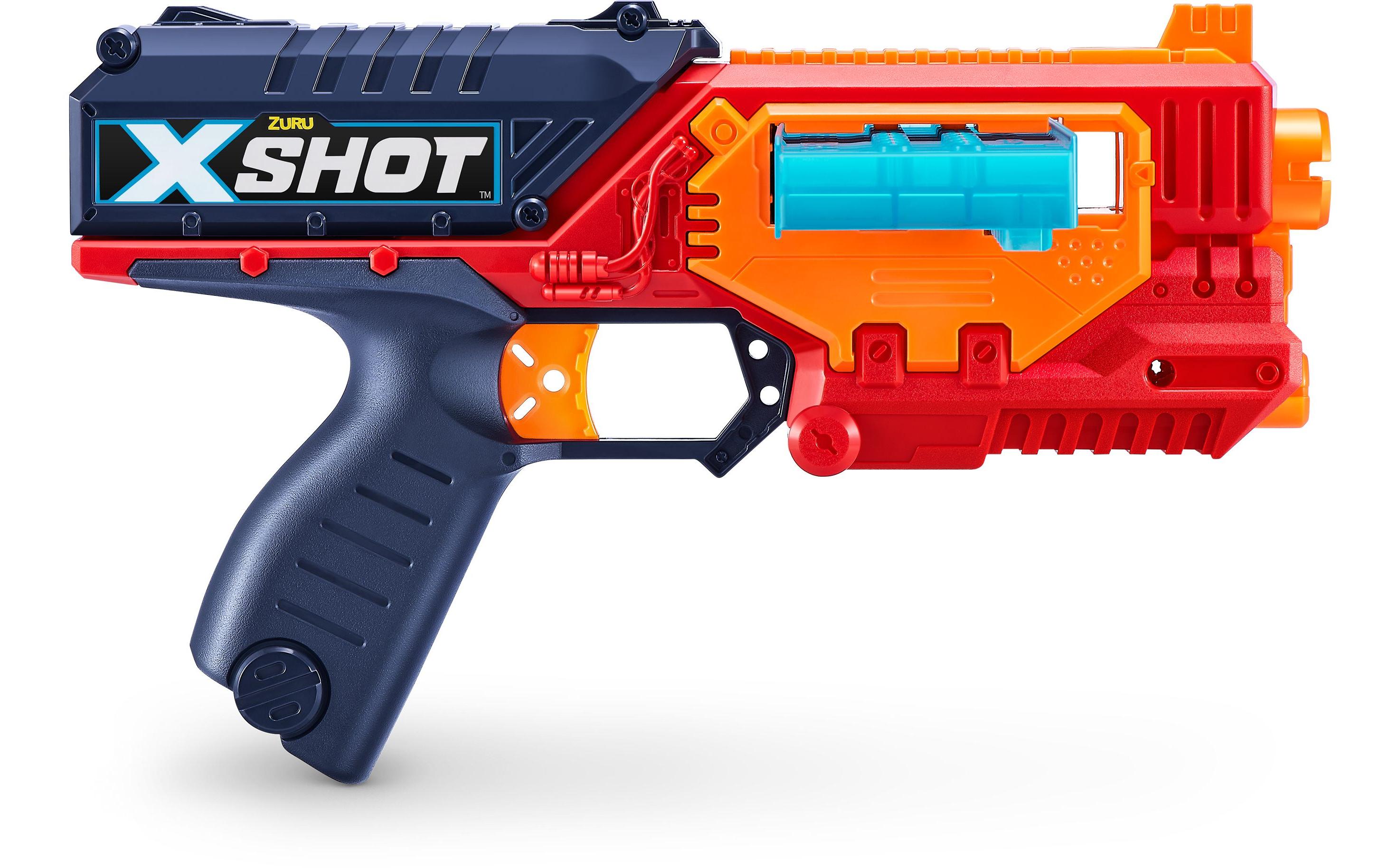 X-Shot Quick Slide mit 16 DartsDart-Blaster