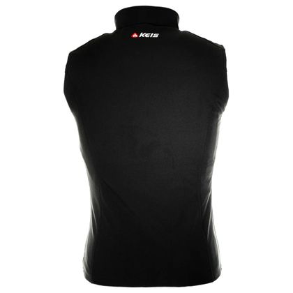 Gilet chauffant Keis B501WRP PREMIUM - Noir / Rouge