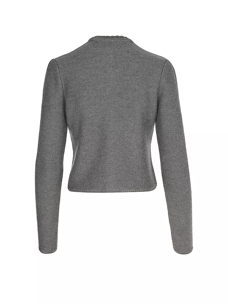 GOTTSEIDANK Trachten Strickjacke MIRL grau