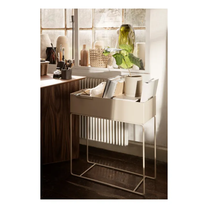 Ferm Living Plateau pour jardinière  | Beige