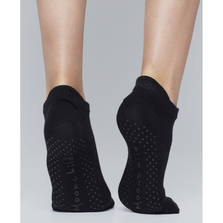 Moonchild Yoga Wear Moonchild grip socks - low rise Onyx black