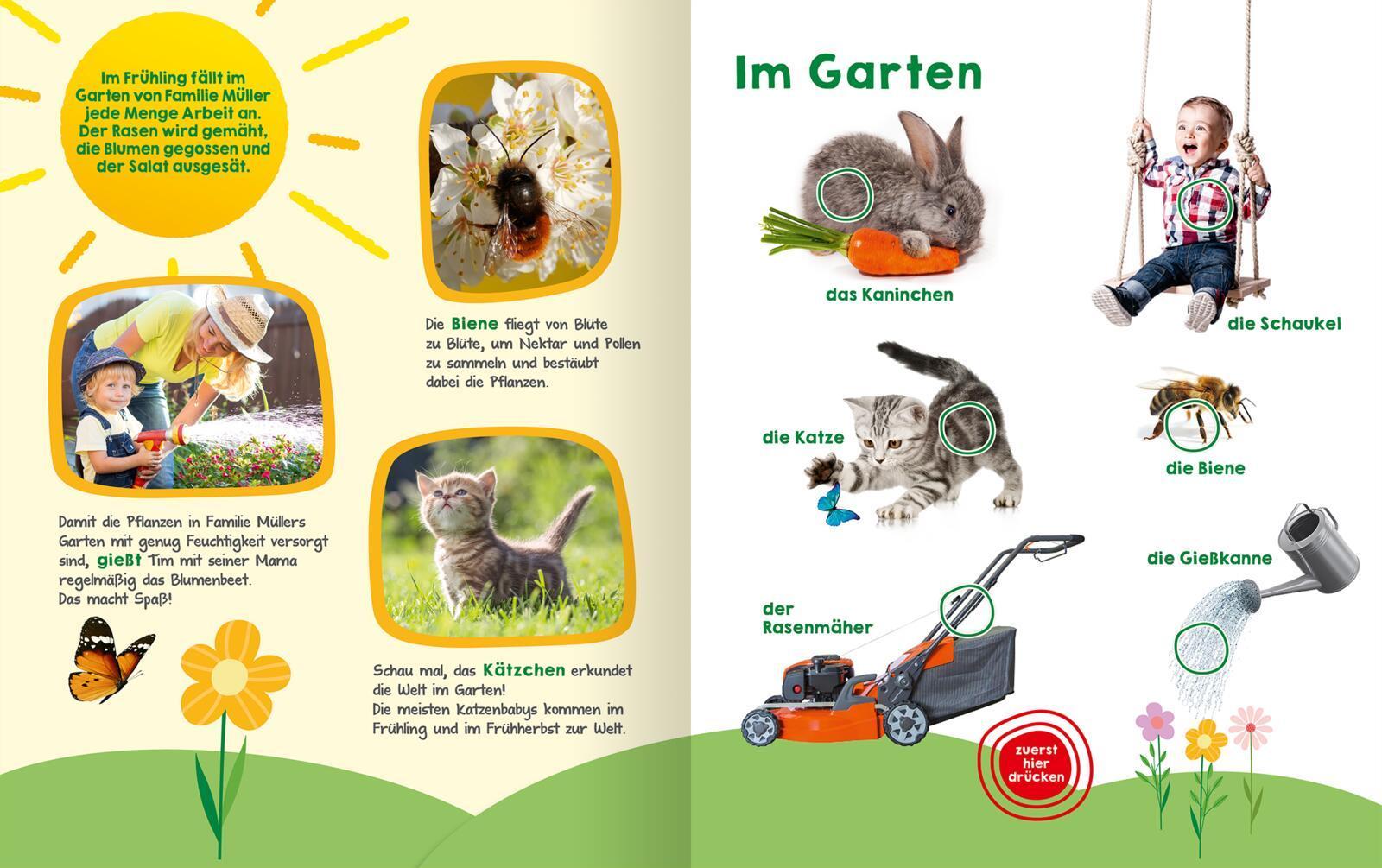 Mein großes Geräuschebuch - Frühling