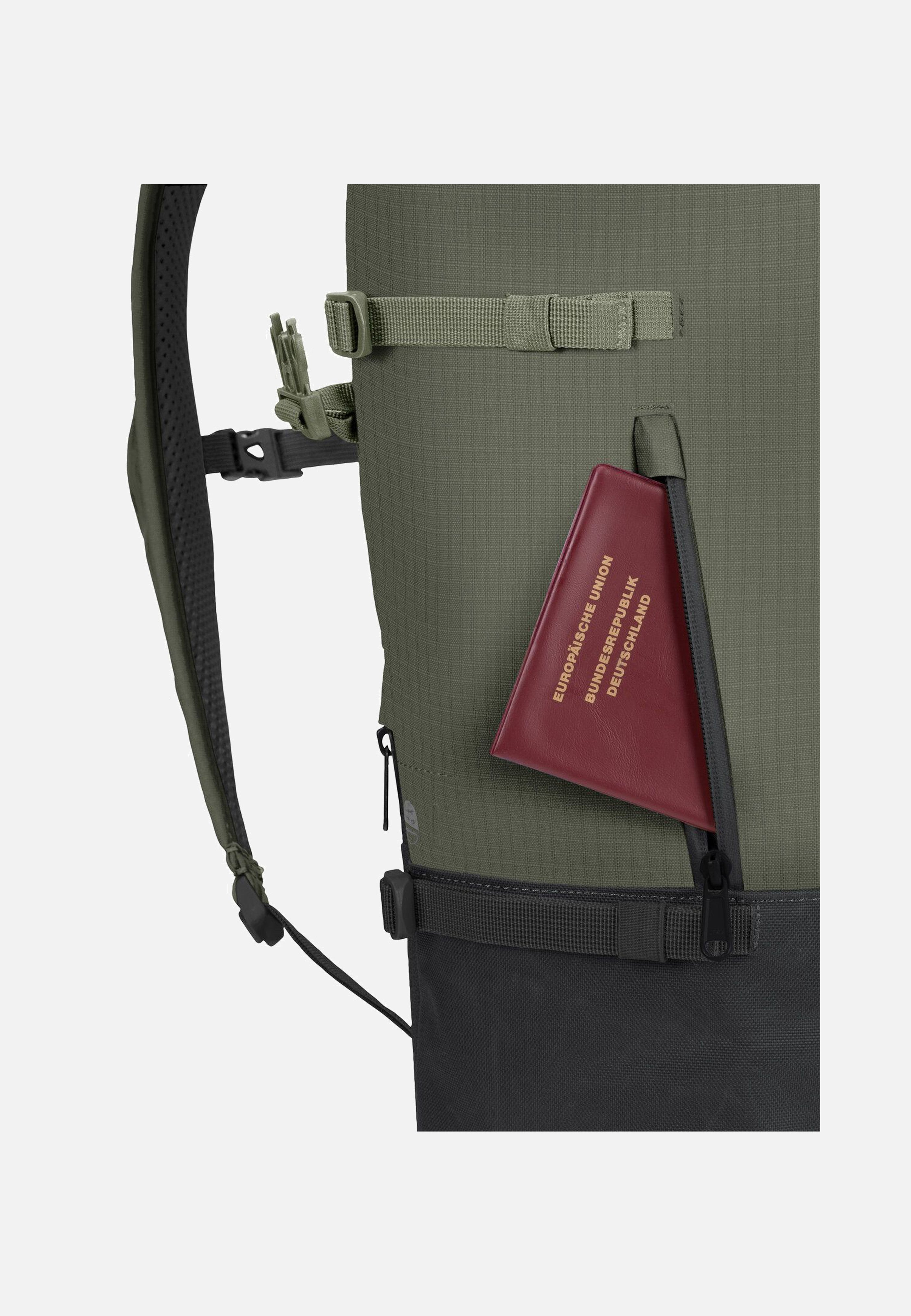 CityGo 23 II Khaki - Rolltop Rucksack