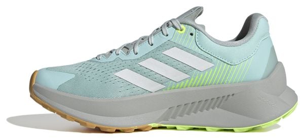 Chaussures de Trail Running Femme adidas Terrex Soulstride Flow Bleu Gris Jaune