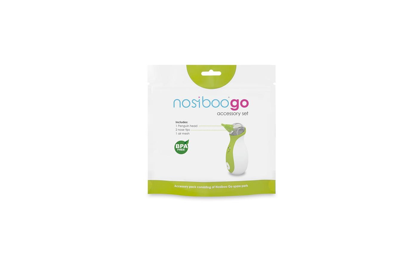 Accessory Set für Nosiboo GO GrünSet aus Ersatzteilen zum Nosiboo GO Nasensauger