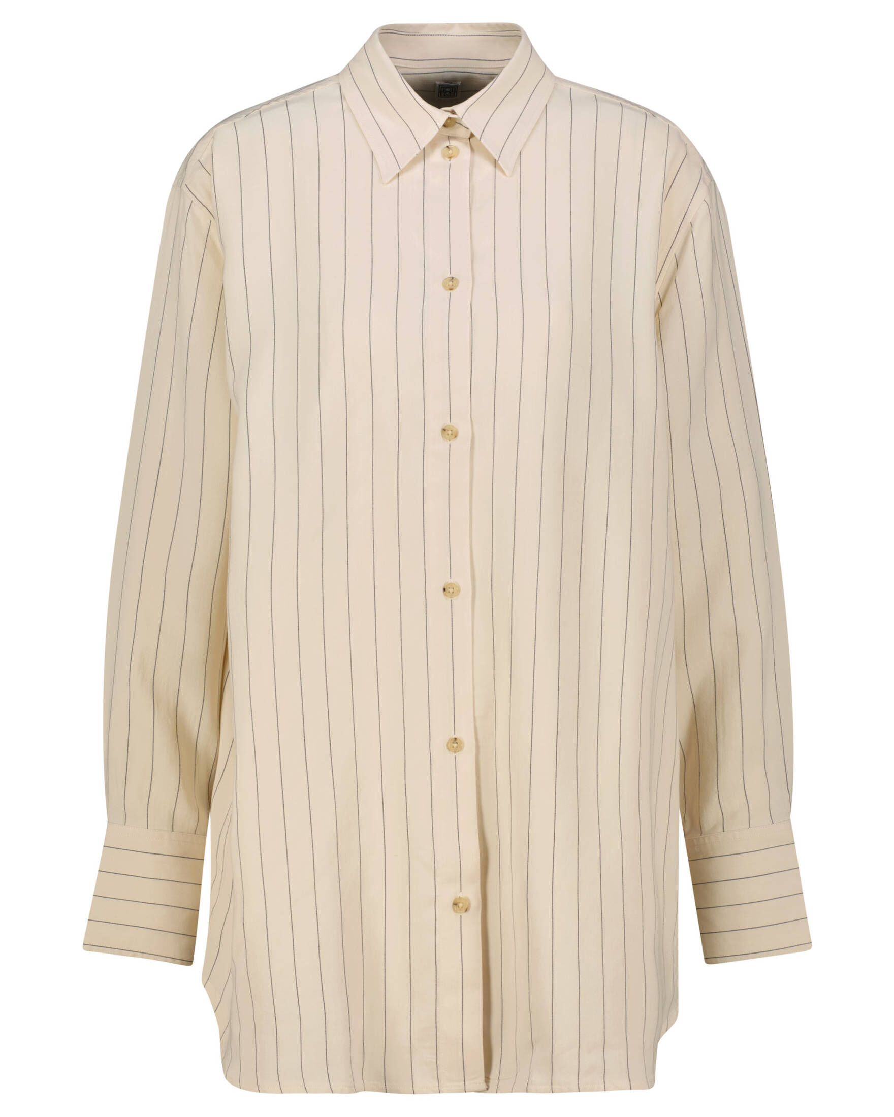 Totême| Damen Bluse mit Nadelstreifen Relaxed Fit