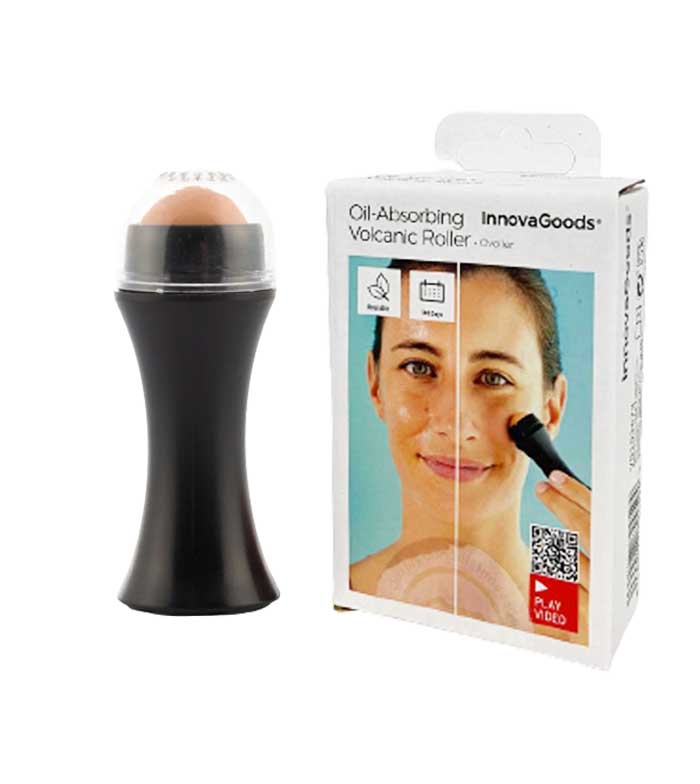 InnovaGoods - Rolo facial vulcânico matificante Ovoller