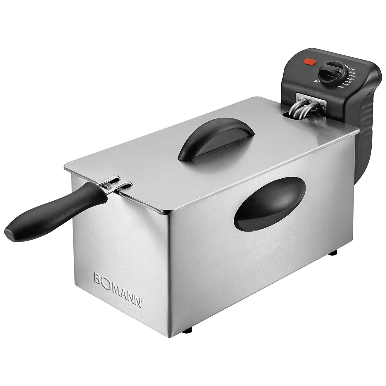 Bomann Friteuse 3L noir/aluminium - 2000W