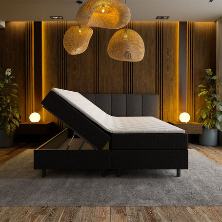 Boxspring met opbergruimte Wide