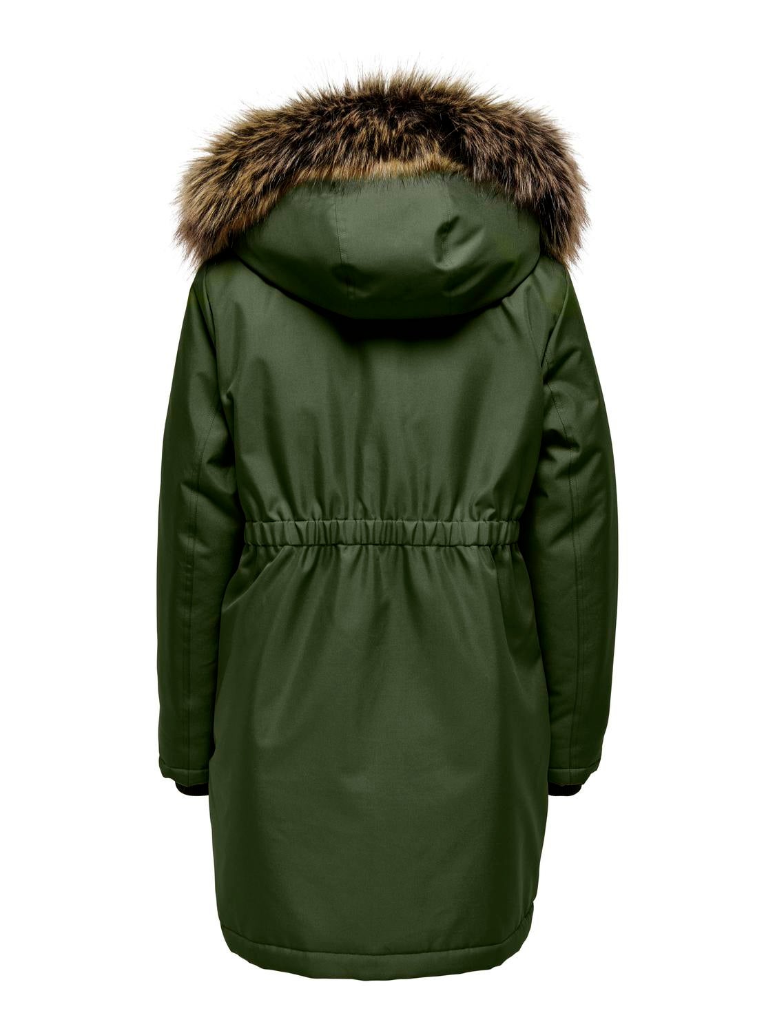 OLMIRIS Langer Parka Rosin