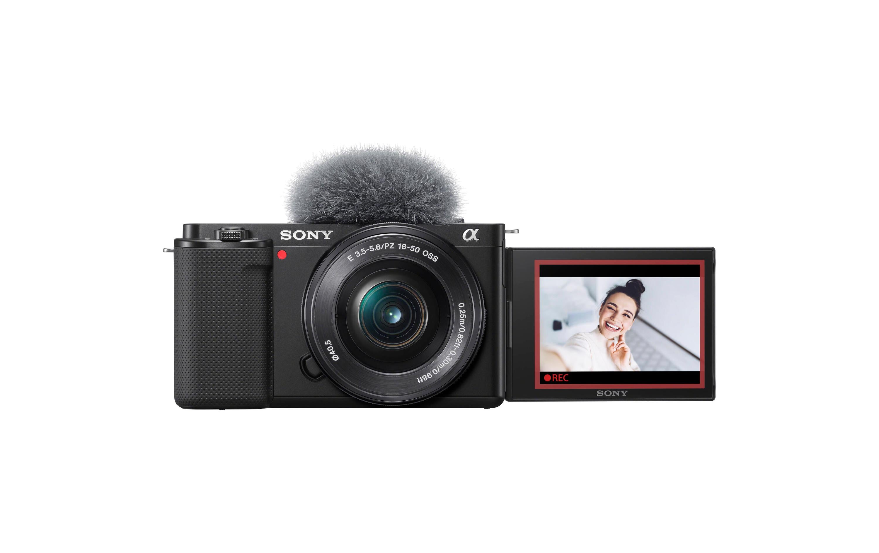 Fotokamera ZV-E10L Kit 16-50<br>Beeindruckende Kamera für Vlogs mit zusätzlichem Objektiv