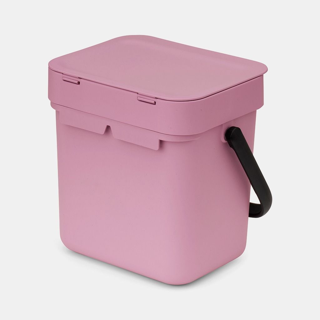Sort & Go afvalemmer, 3 liter - Lilac Pink