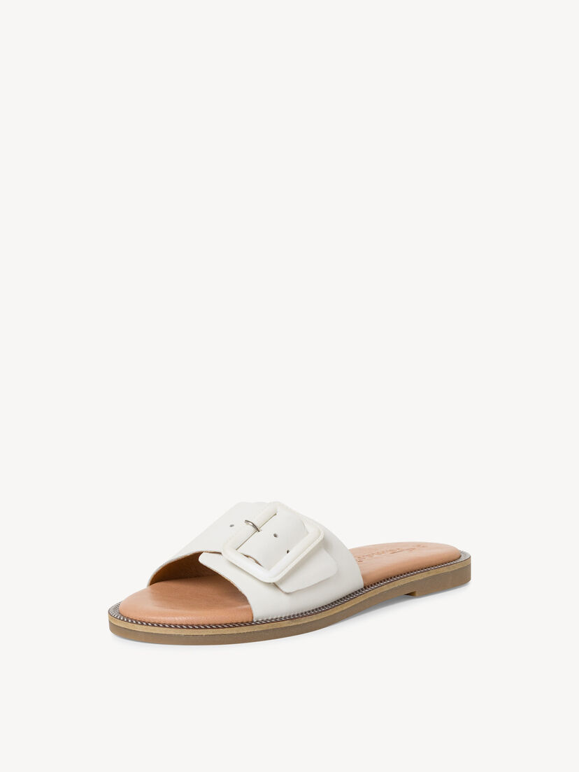 Leren Slipper - wit