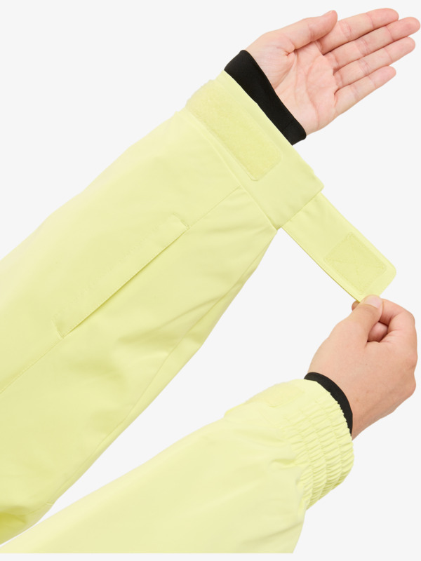 Landscape 10K Veste de snow technique Jaune Femme