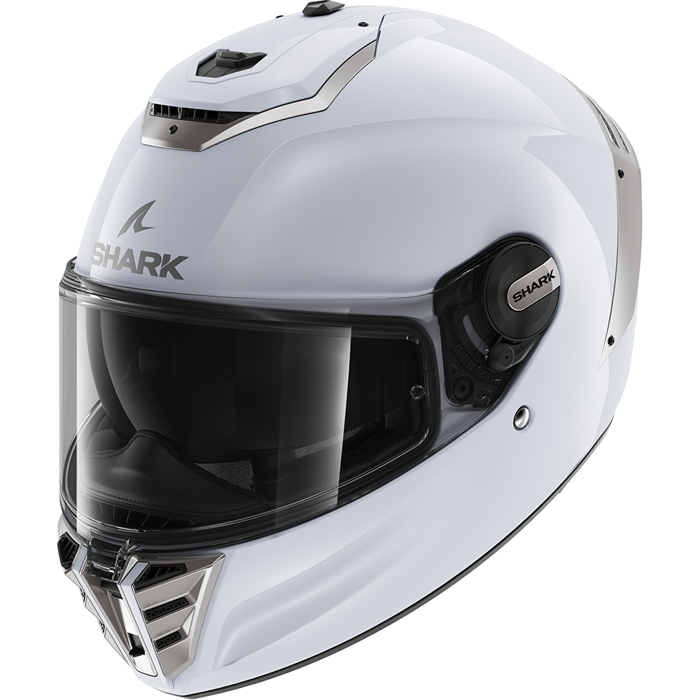 Shark - Casque Spartan RS Blank Blanc / Gris