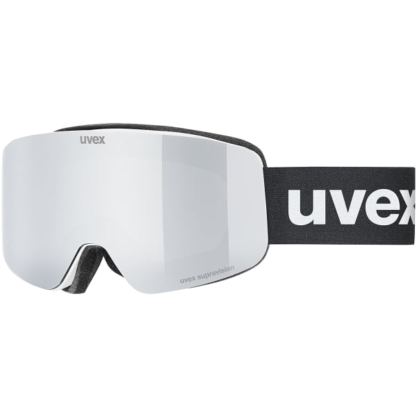 Masque de ski UVEX PWDR FM WHITE MATT/MIRROR SILVER
