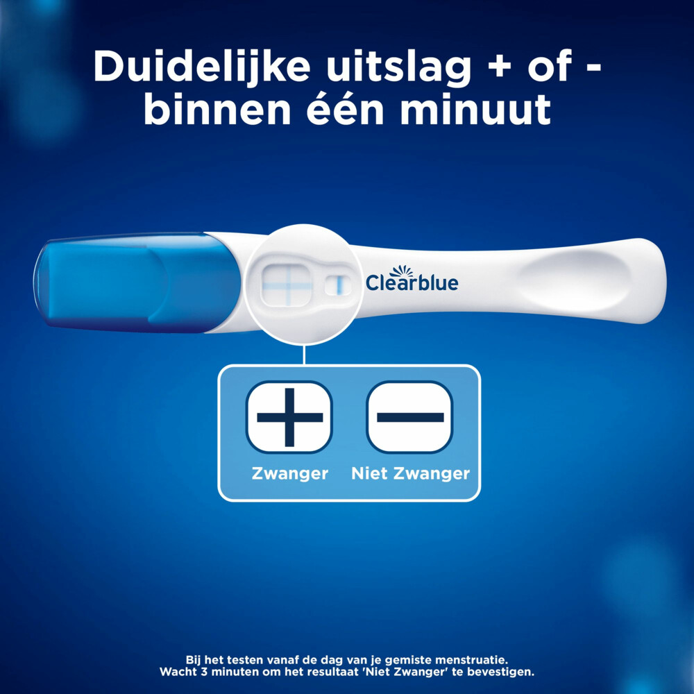 Clearblue Zwangerschapstest Snelle Detectie2 stuks