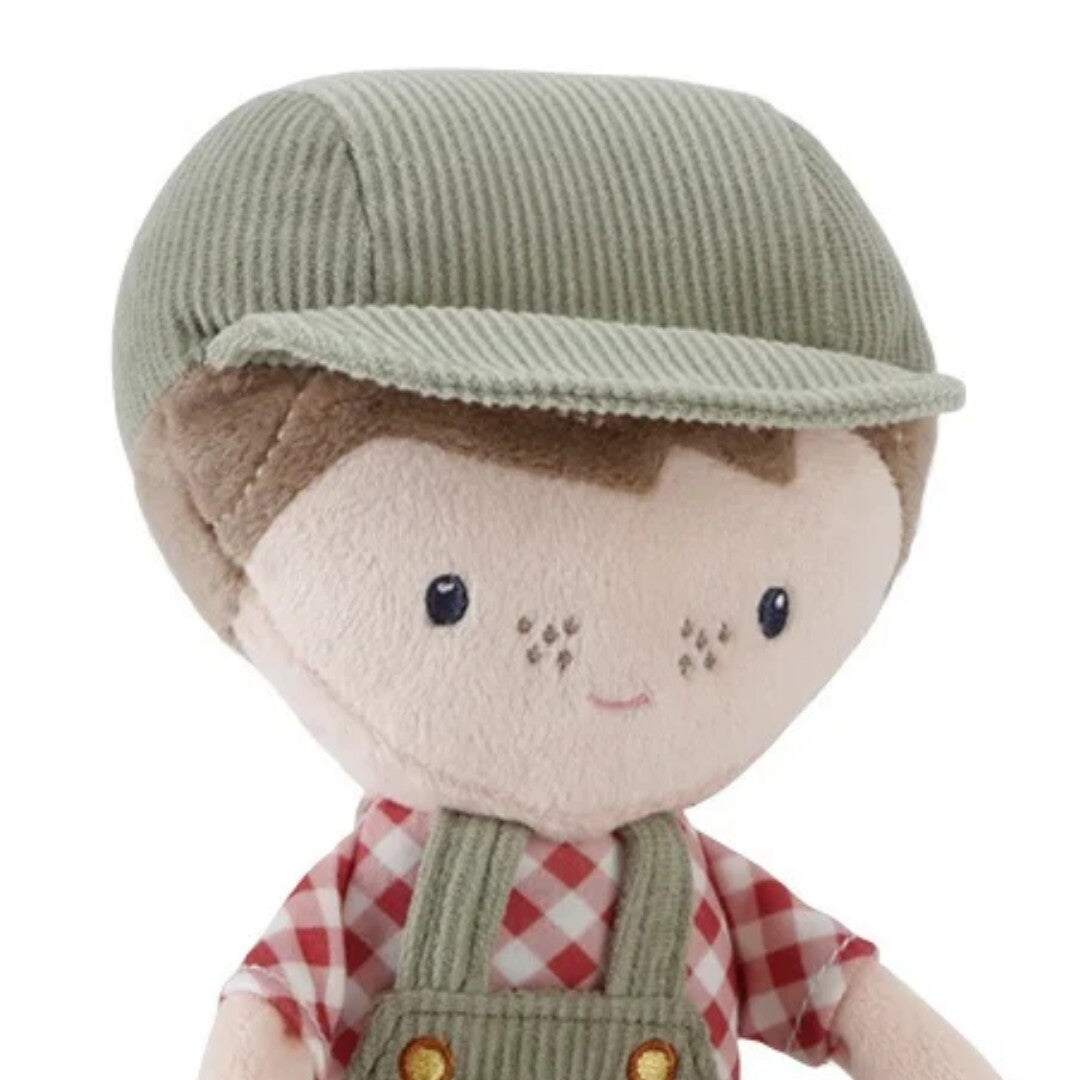 Little dutch lappenpop jim - boer - 35 cm