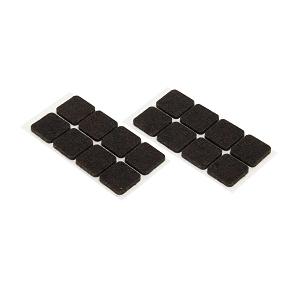 PATIN ADHESIF 25MM 16PCS CARRE