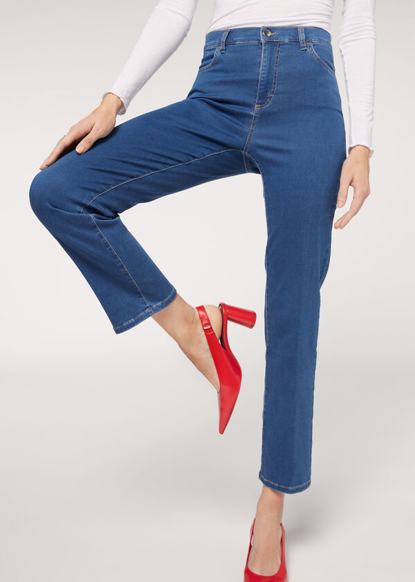 Calça jeans ecológica confortável