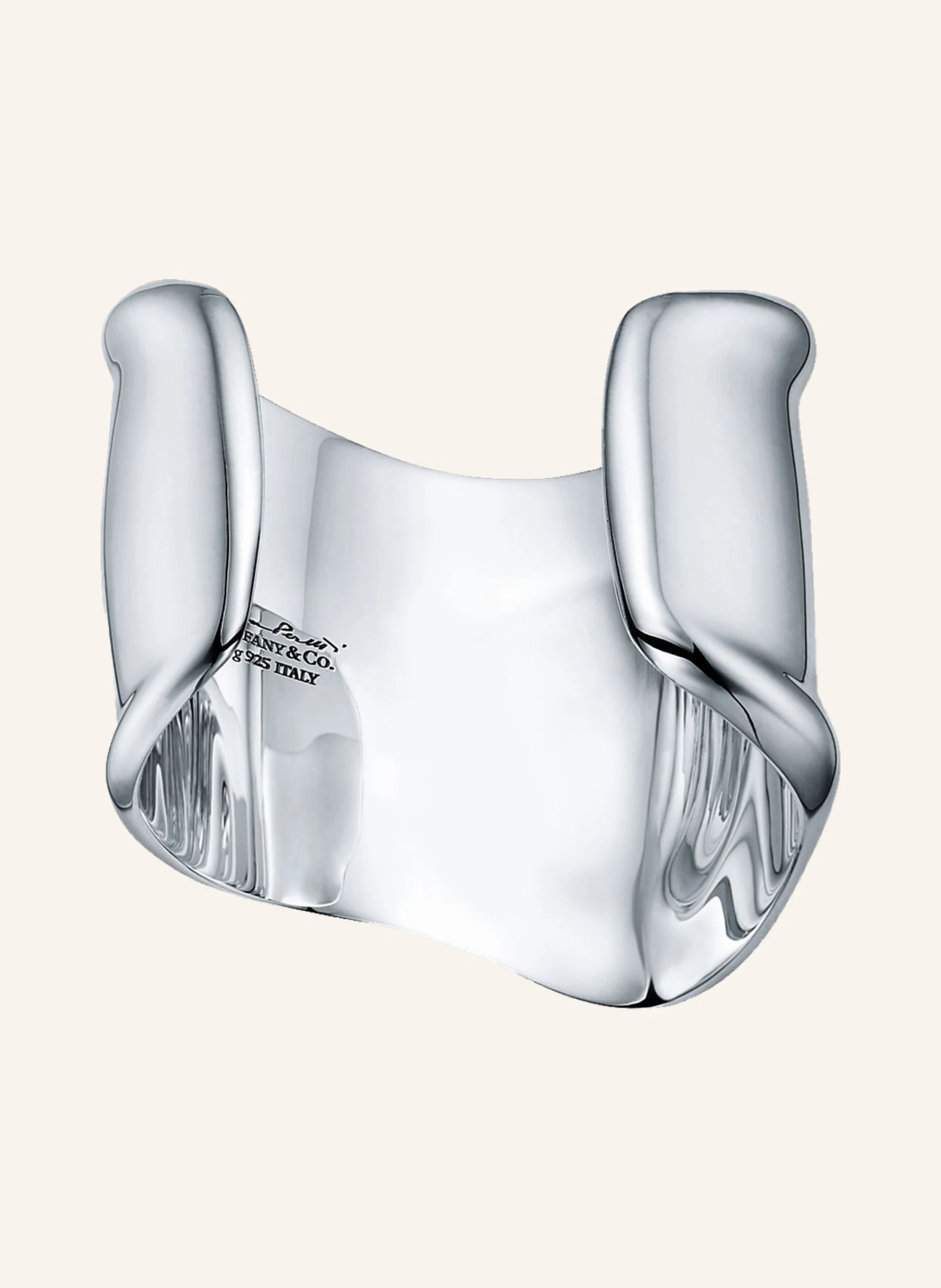 TIFFANY & Co. Armreif ELSA PERETTI® BONE CUFF aus Sterlingsilber