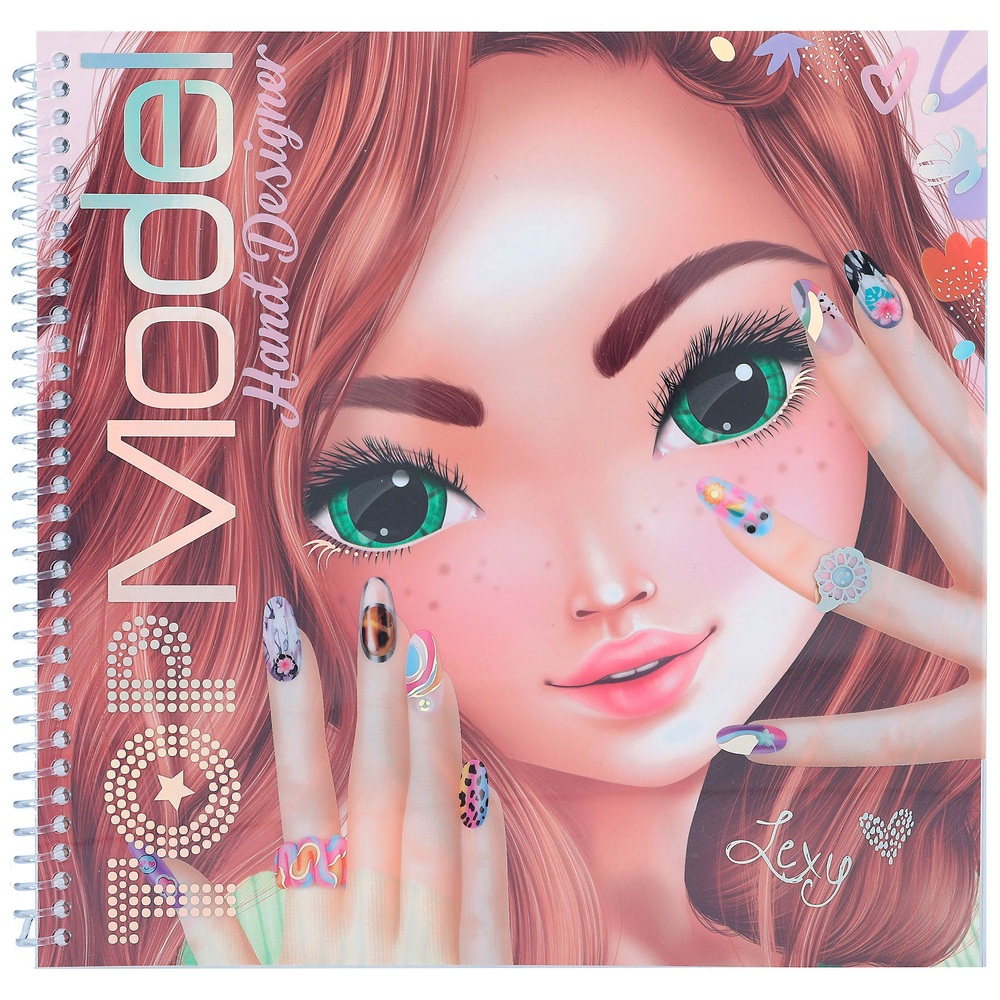 TOPModel Gestalte dein eigenes Handdesign-Malbuch