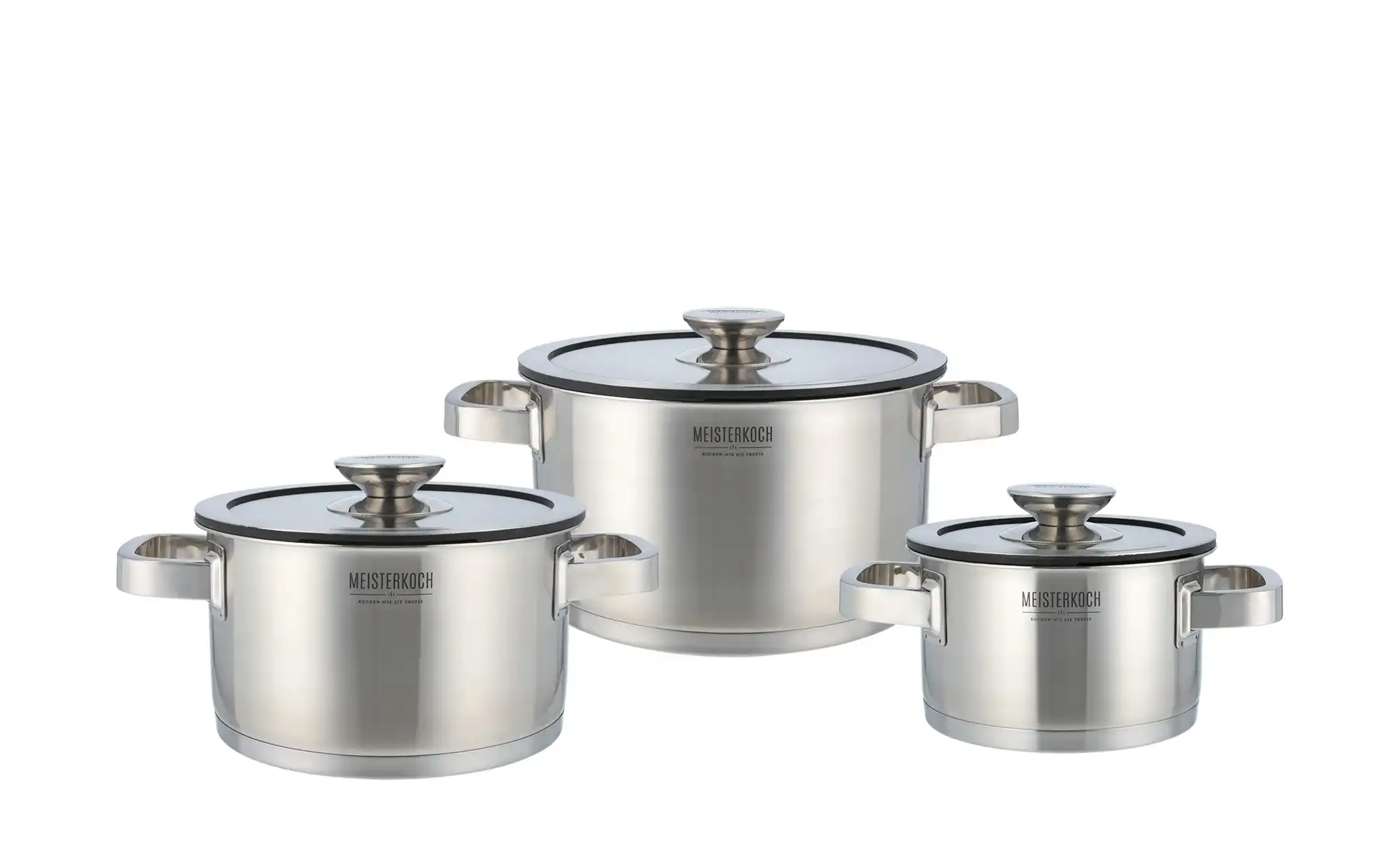 Meisterkoch Topfset 3-teilig TRIBUS