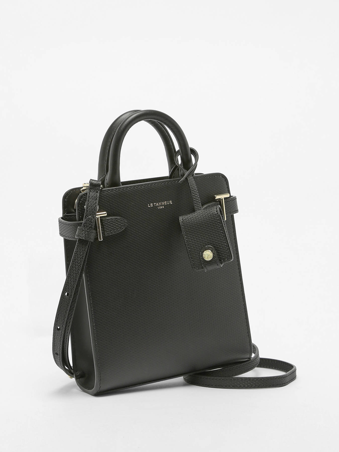 Sac bandoulire vertical Emilie cuir LE TANNEUR
