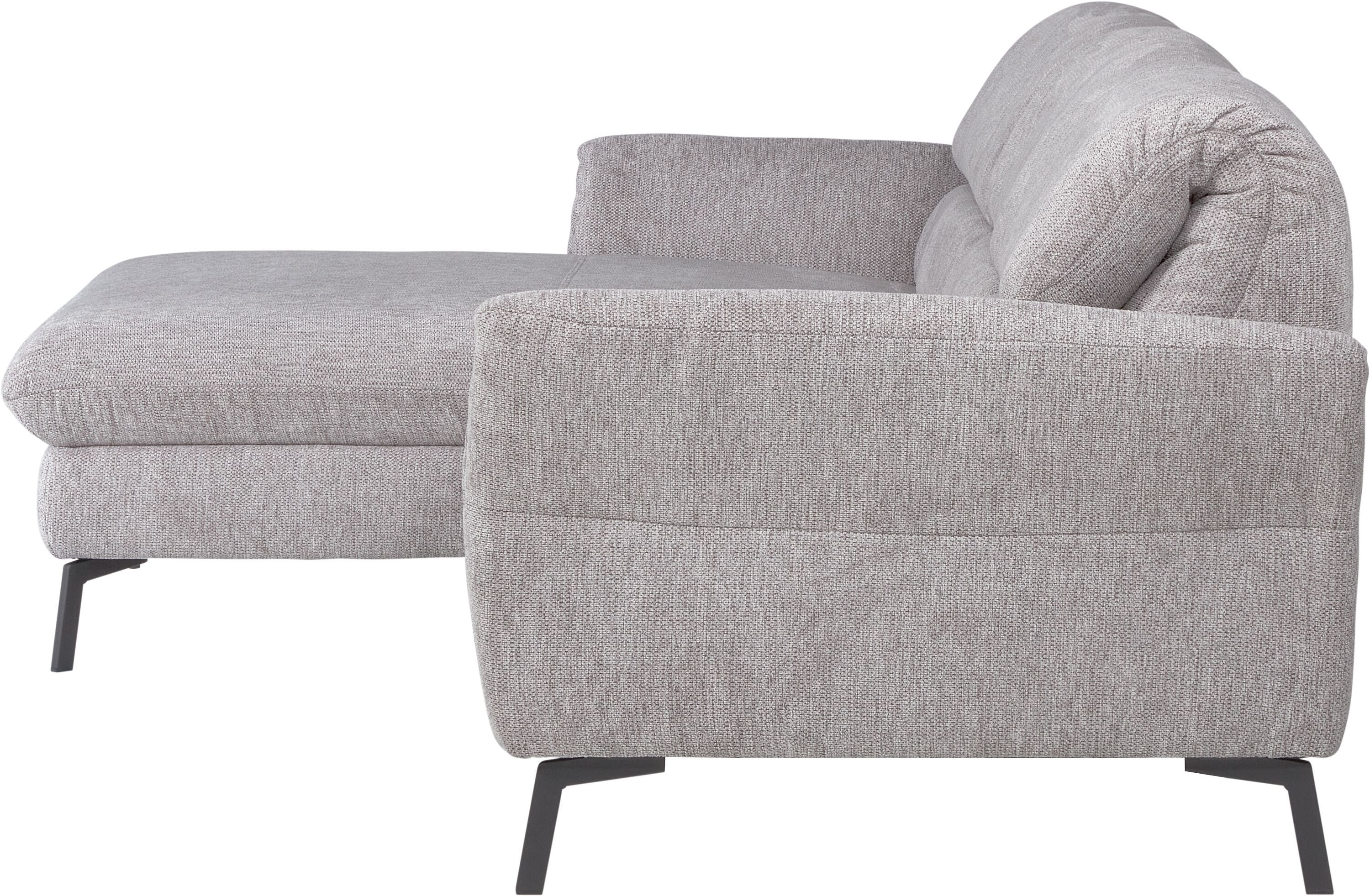 SEBO Ecksofa - Hellgrau / B: 284.0 cm x T: 161.0 cm x H: 84.0 cm