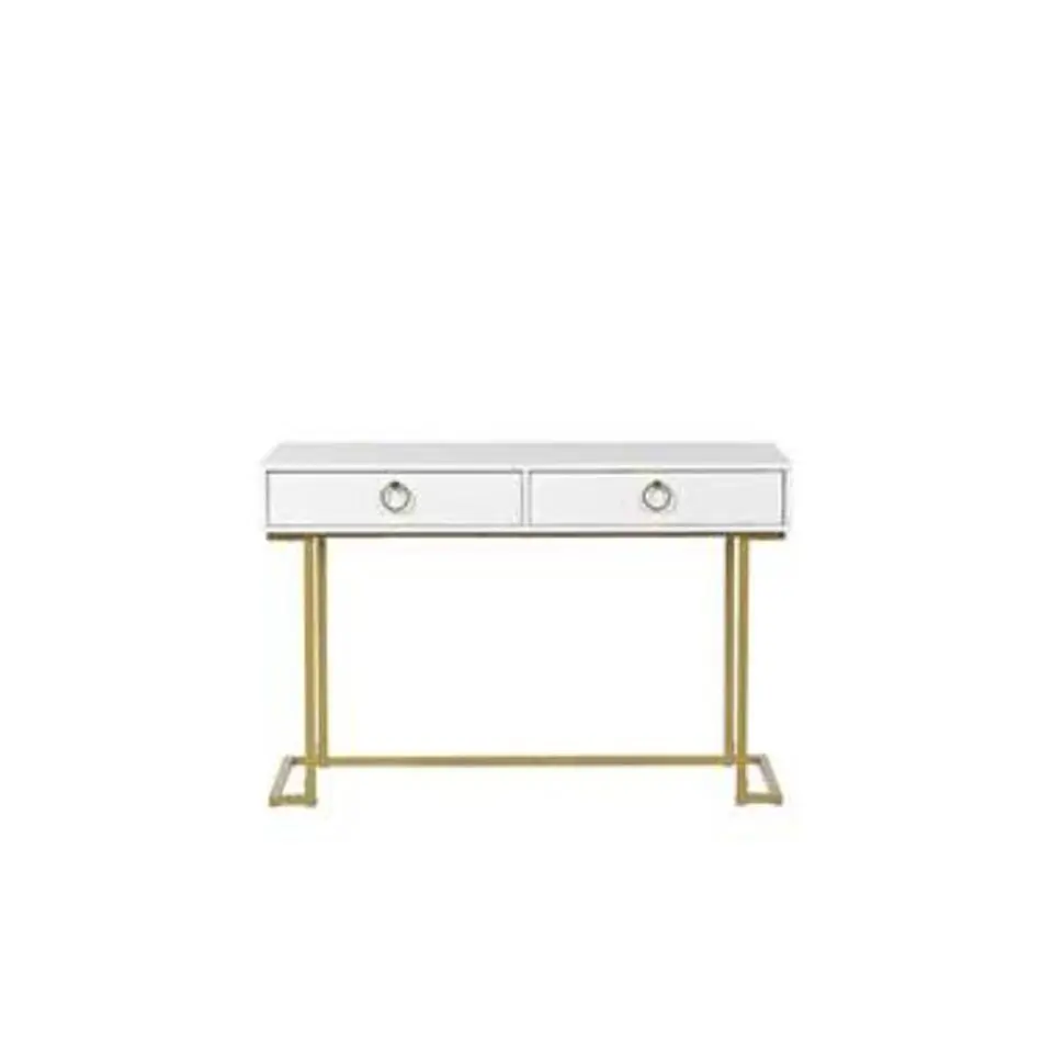 WESTPORT - Kaptafel - Wit - Metaal