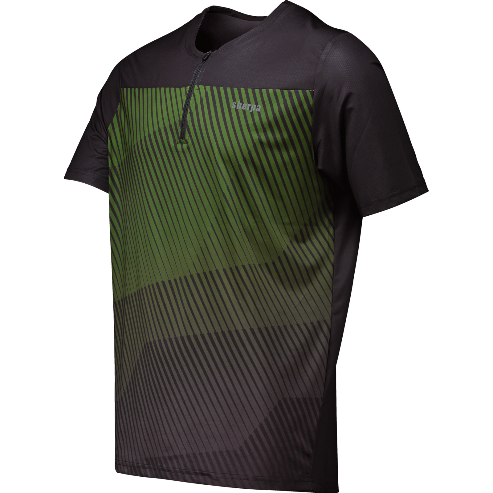Sherpa Herren-Velotrikot Khumbu AOP XXL, dunkelorange