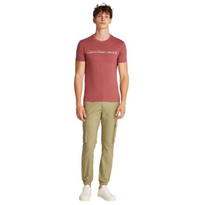 Tee-shirt à manches courtes homme Two Tone Institutional CALVIN KLEIN