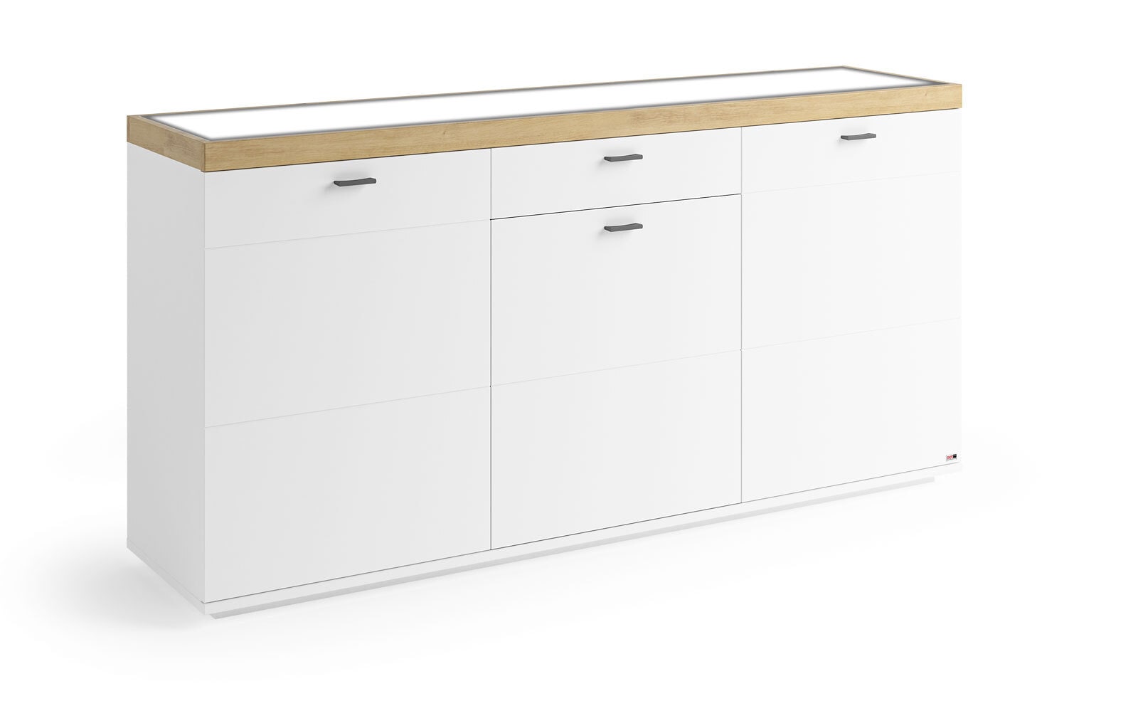 Sideboard LANCASTER 180 x 91 cm Eiche Artisan