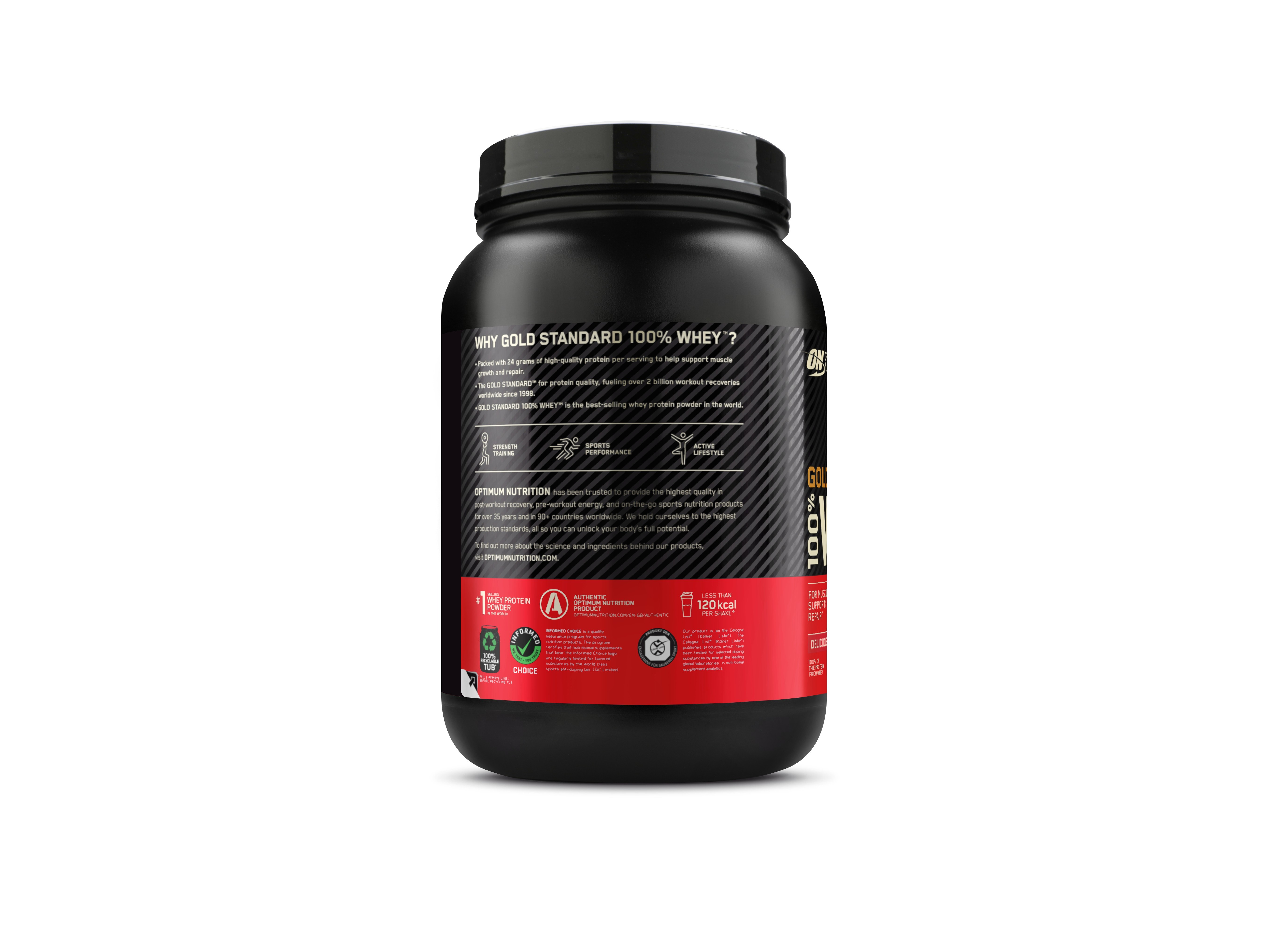 PROTEINA WHEY OPTIM NUT MORANGO 900G