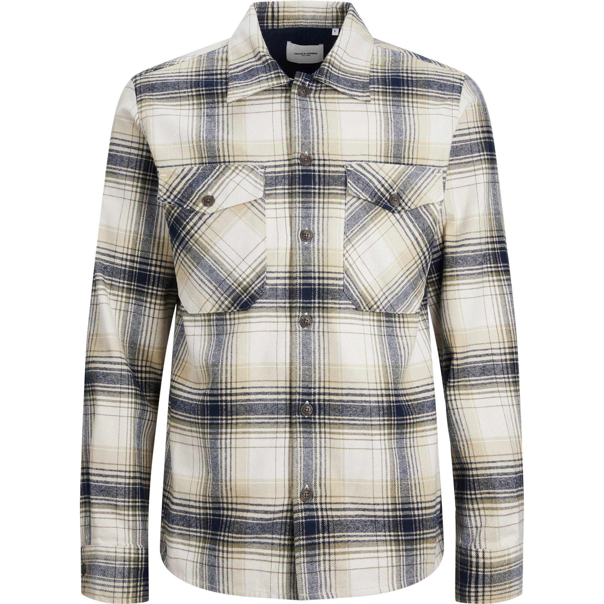 Jack and Jones Eddie Overshirt Mens Plus Size
