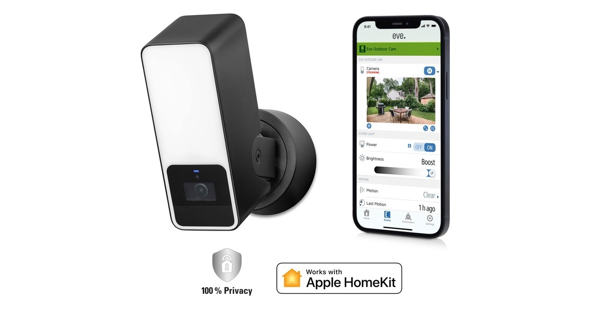 eveOutdoor Cam beveiligingscamera  (WLAN (2,4 / 5 GHz))