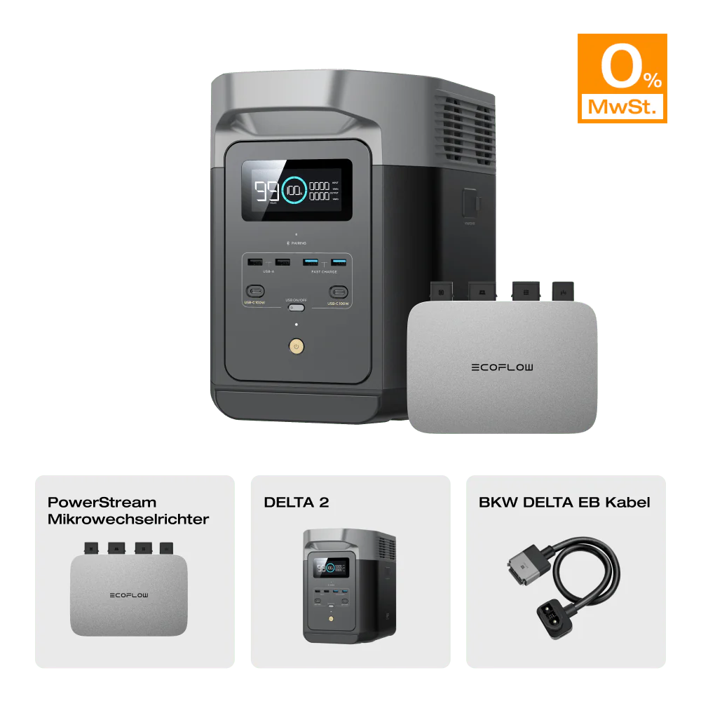 EcoFlow DELTA 2 Tragbare Powerstation