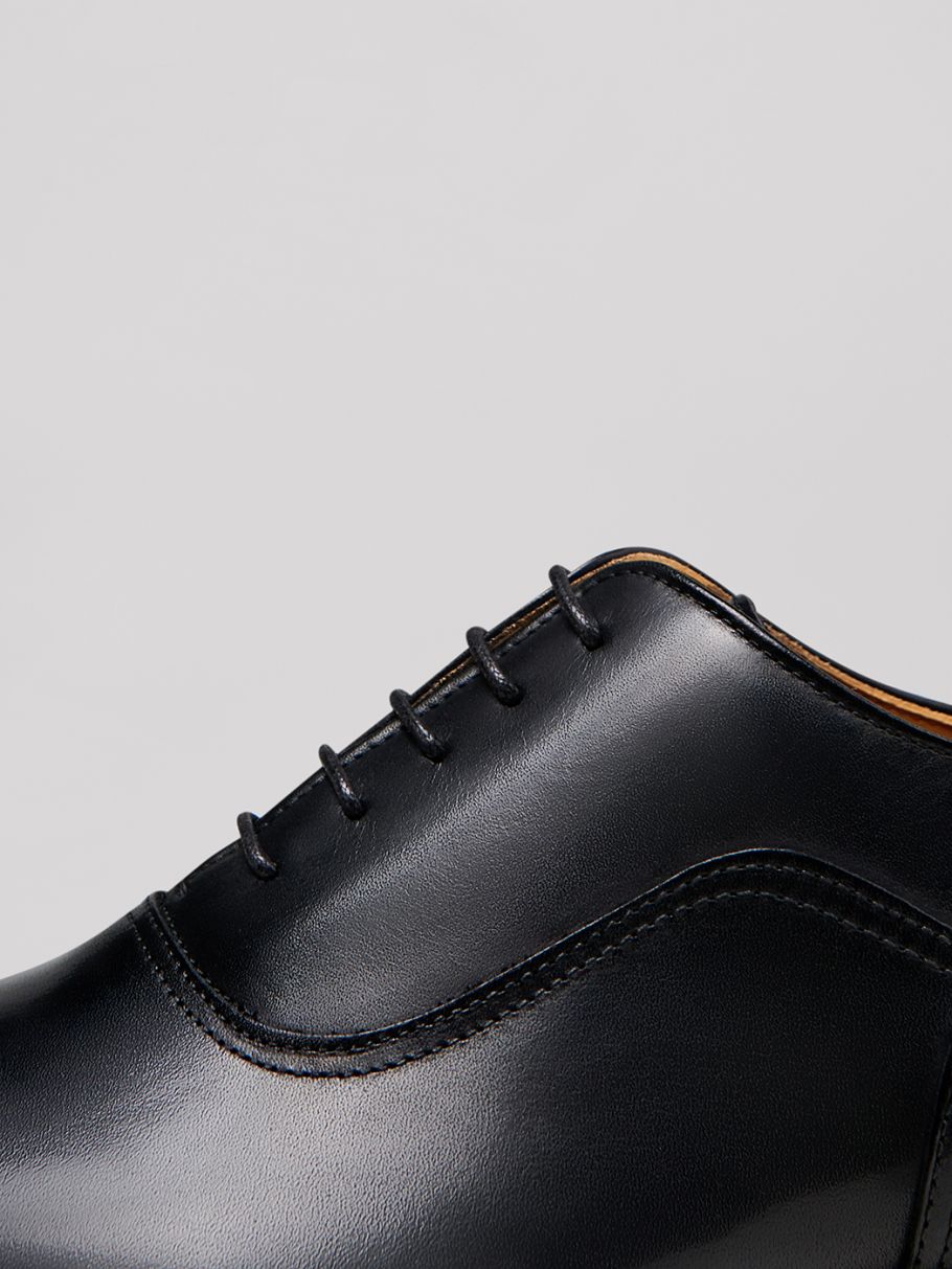 Richelieus en cuir