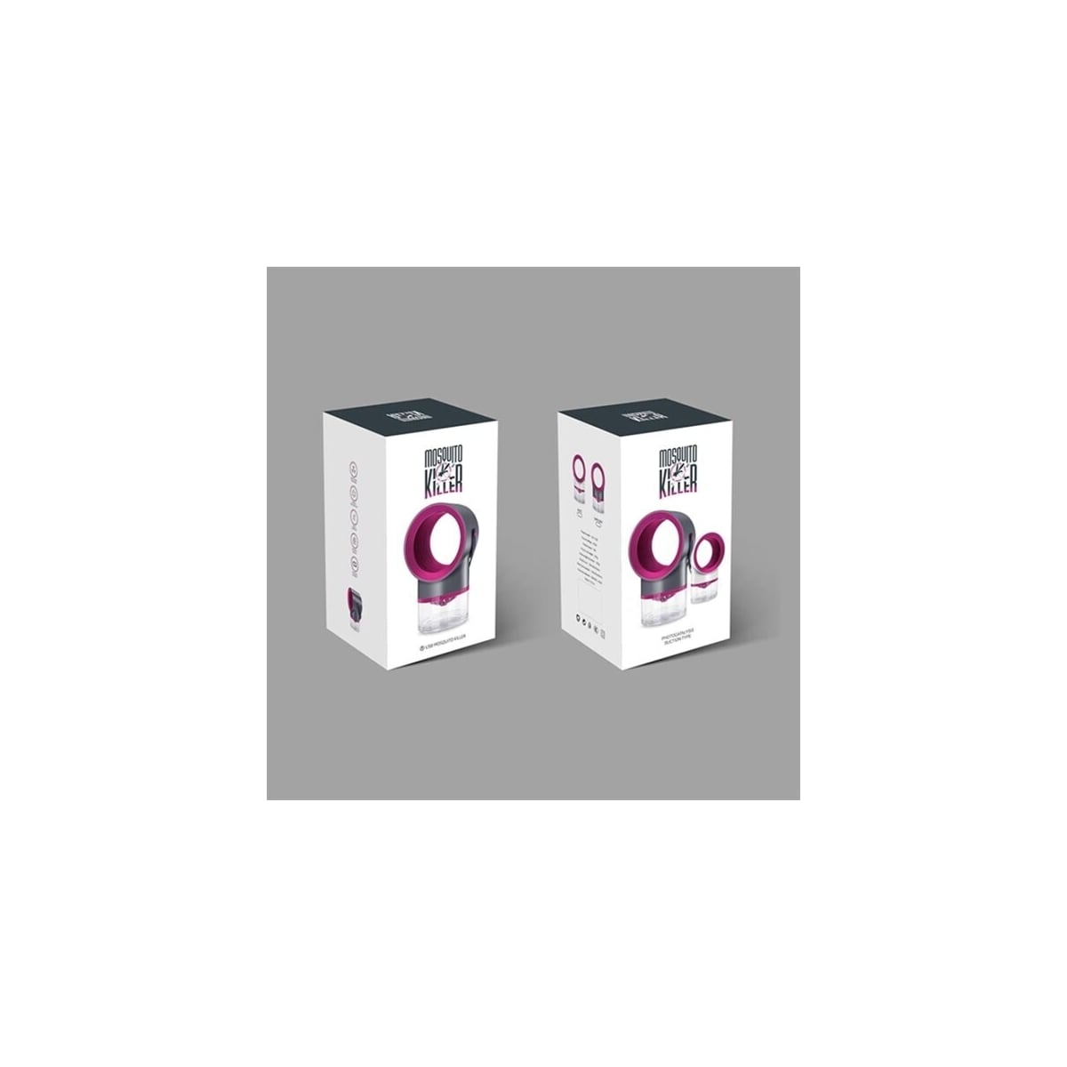 USB Myggfelle med UV-lys, hvit