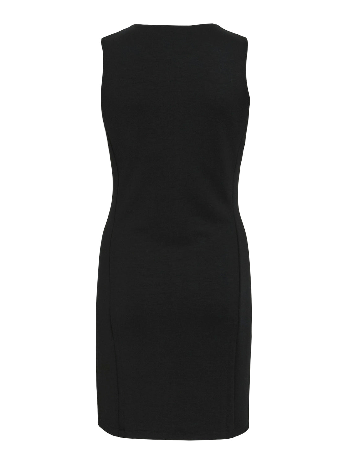 Vila  Videnta O-Neck 2/4 kjole - Black Beauty