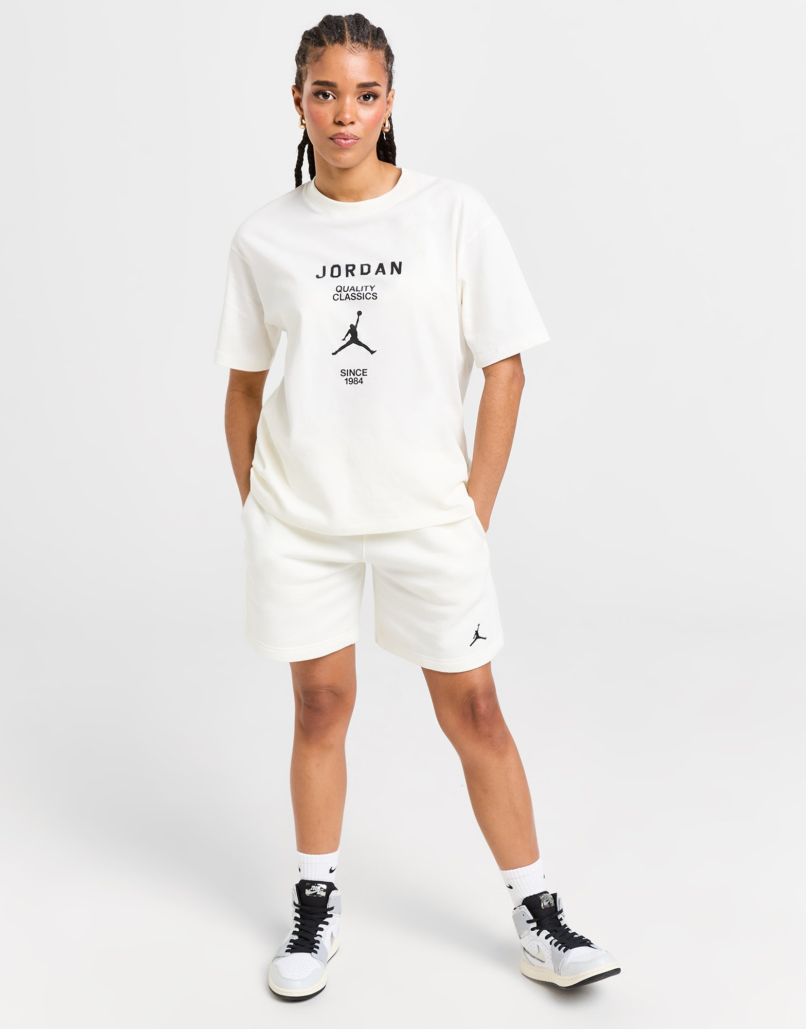 Jordan T-shirt Centre Logo Femme