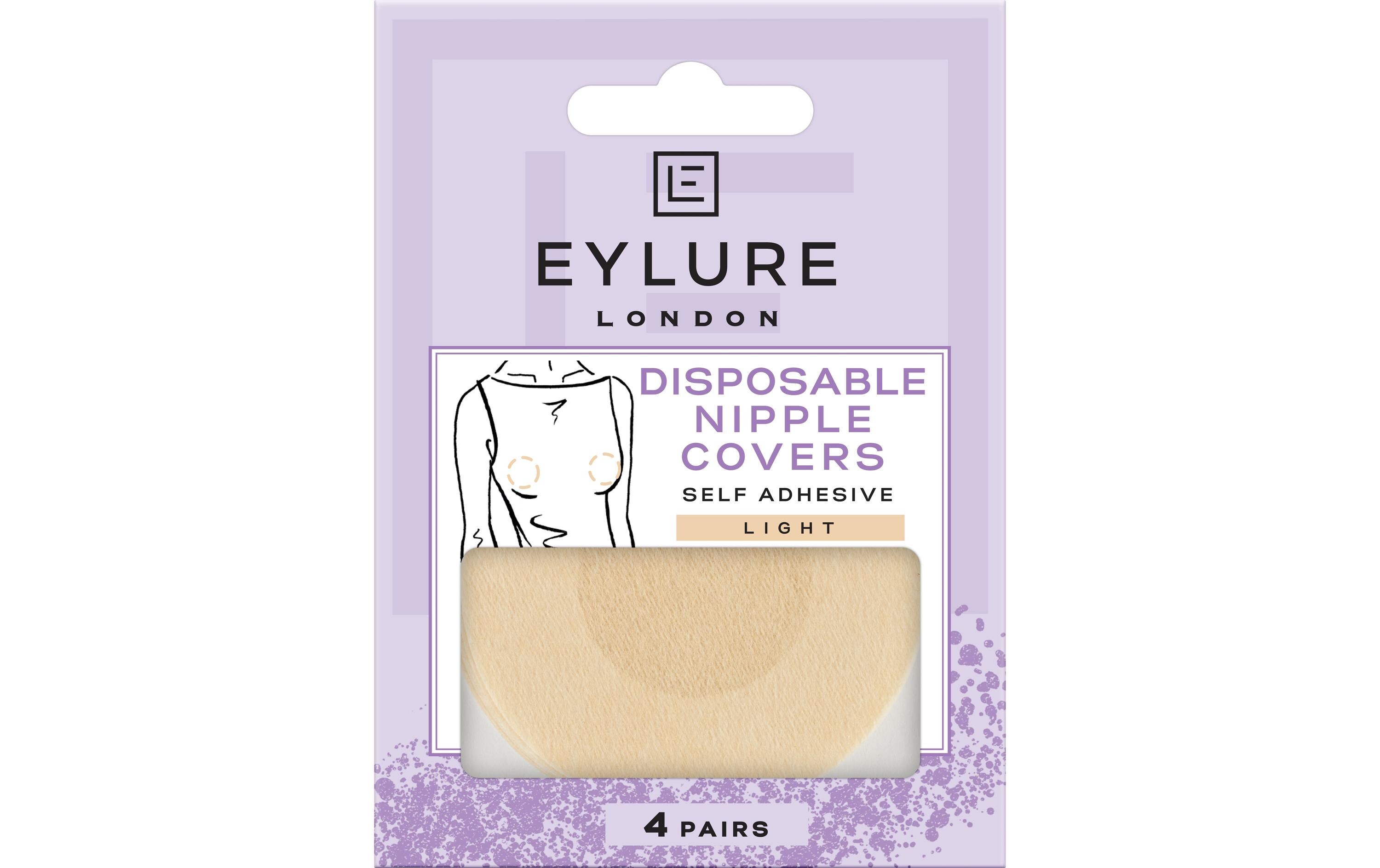 Nipple Covers light Einmaliger Gebrauch, 8 StkSelbstklebende Nipple Covers für sicheren Halt