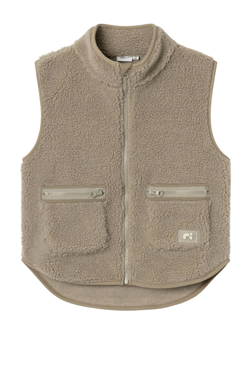 NAME IT gilet NKMNODERNE zand