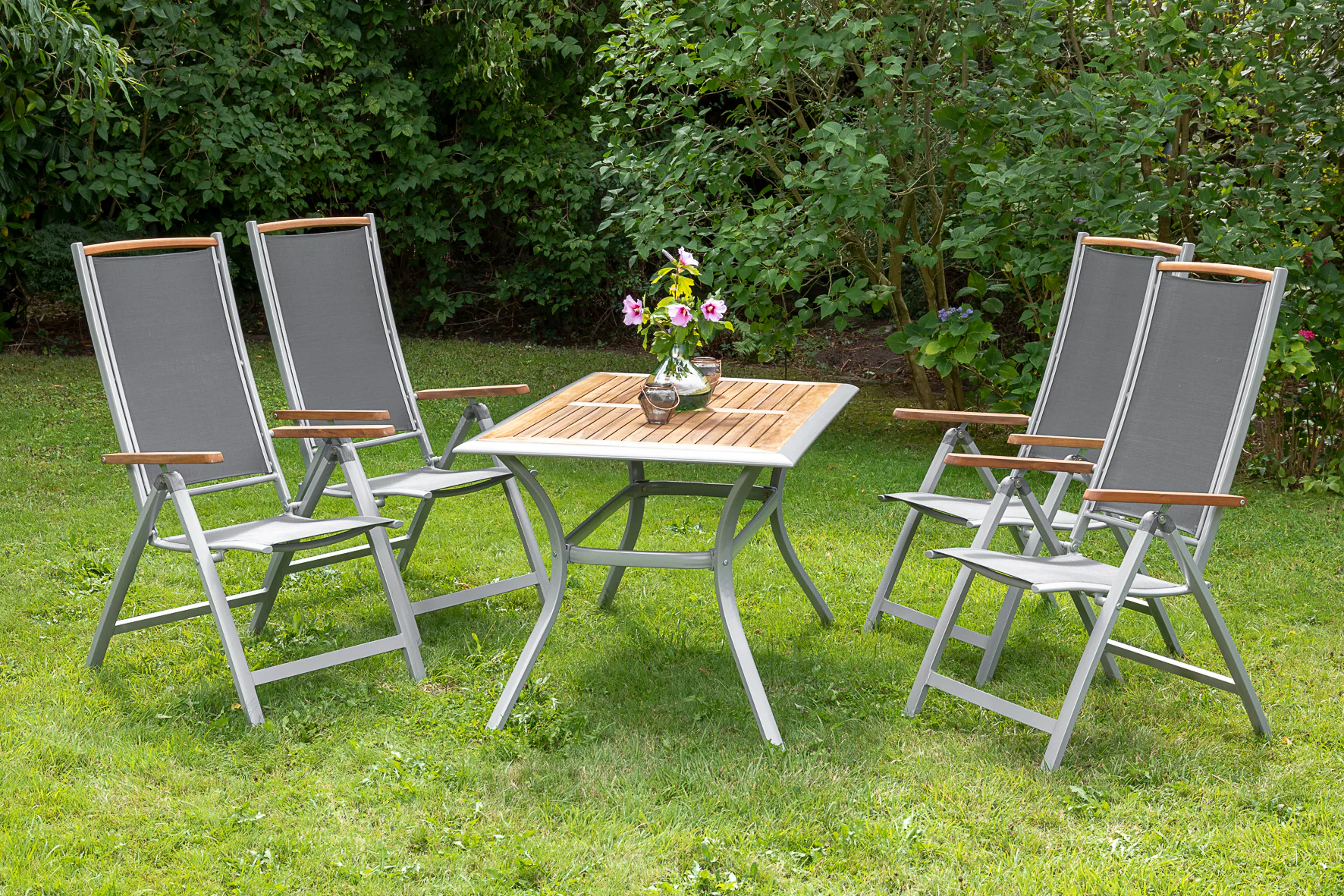 Merxx Siena Set 5tlg. Tisch 140x80 cm
